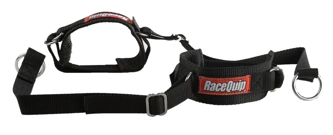 391002 – RACEQUIP Racing Arm Restraint, Youth/ Adult Non SFI Rated Black Polypropylene Webbing/ High Grade Steel Hard...